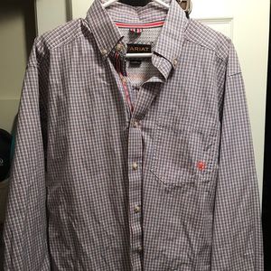 Men’s Ariat pro series dress shirt